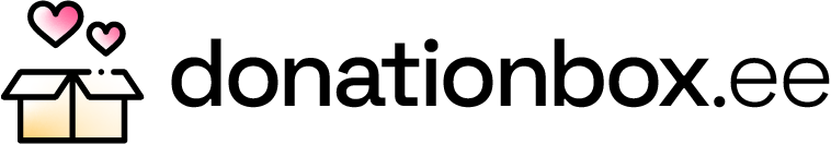 DonationBox logo - Return to homepage